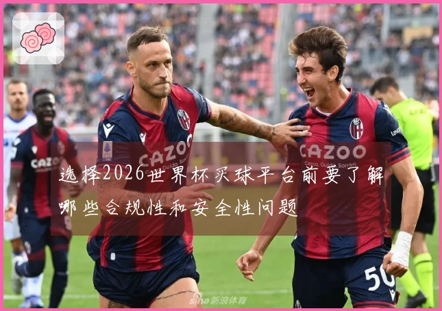 选择2026世界杯买球平台前要了解哪些合规性和安全性问题